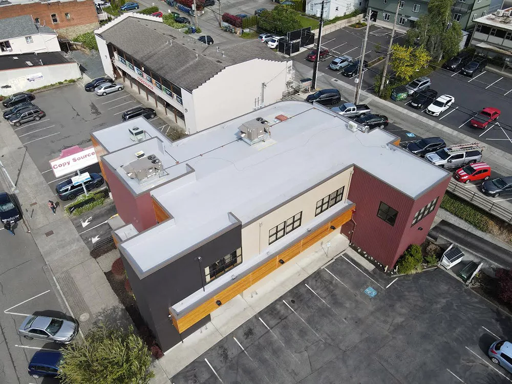 Commercial Roofing for Industrial Credit Union in Bellingham, WA