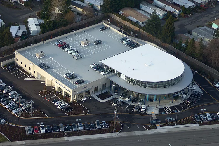 Commercial Roofing for Auto Dealership Near Edmonds